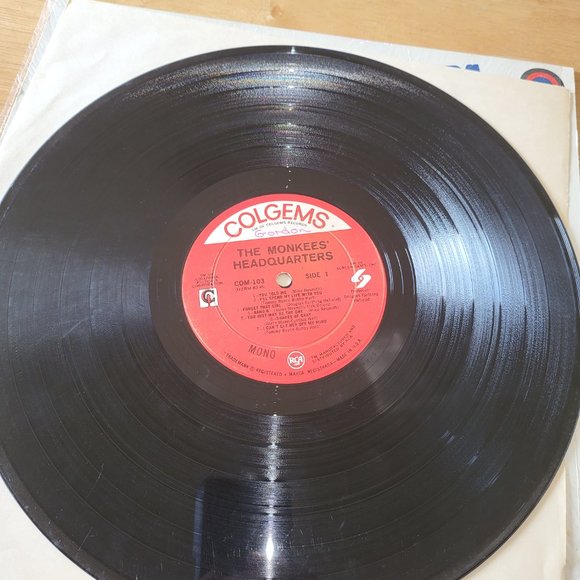 THE MONKEES Headquarters LP Vinyl 1967 Colgems Records COM-103 Shrink Wrap LP9 - Picture 5 of 9